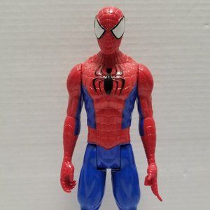 Spiderman Action Figure 2013 Hasbro 11 Inches Tall